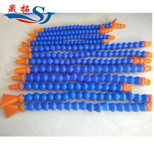 Plastic cooling pipe