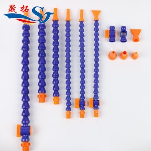 Plastic cooling pipe