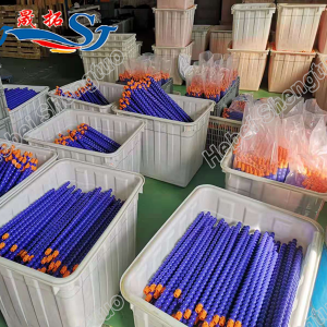 Plastic cooling pipe